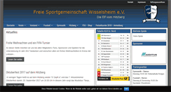 Desktop Screenshot of fsg-wisselsheim.de