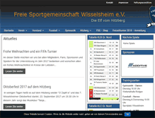Tablet Screenshot of fsg-wisselsheim.de